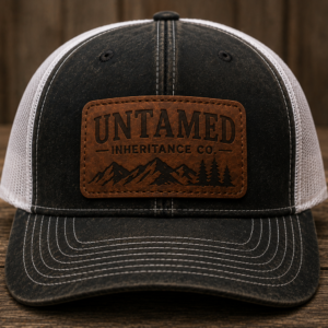Heritage Leather Patch Trucker
